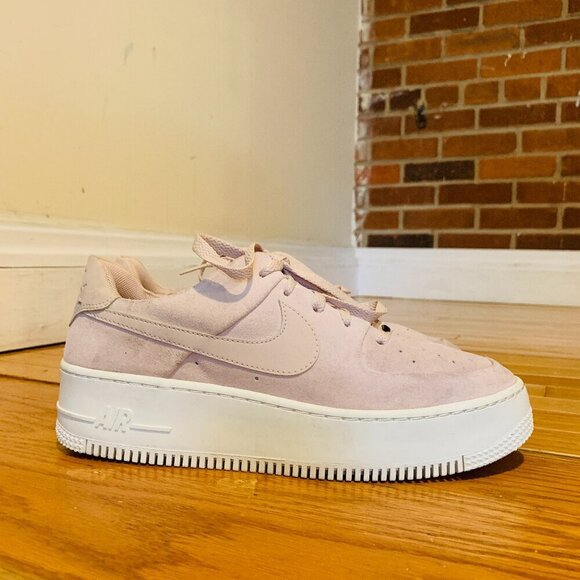 Nike Air Force 1 Sage "Particle Beige" AR5339 201 Women's Size 10.5 US - Picture 1 of 16